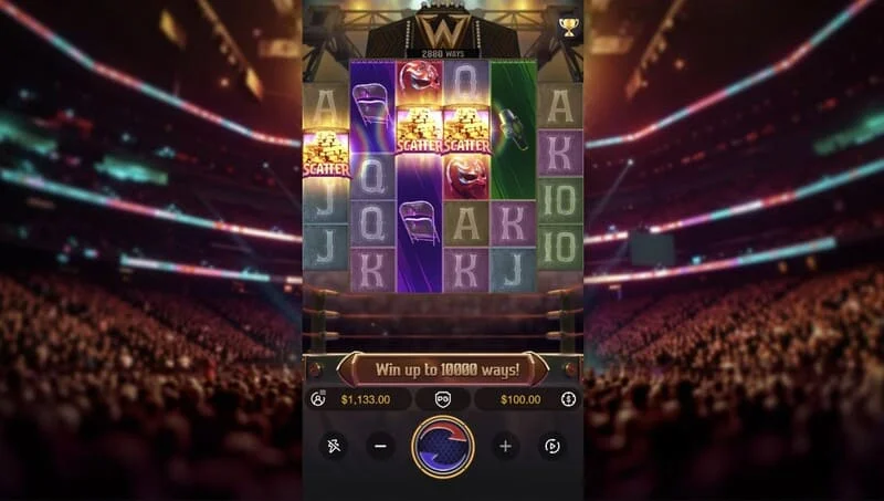 Reel Royale Showdown - vier Scatters, activeert de bonusronde